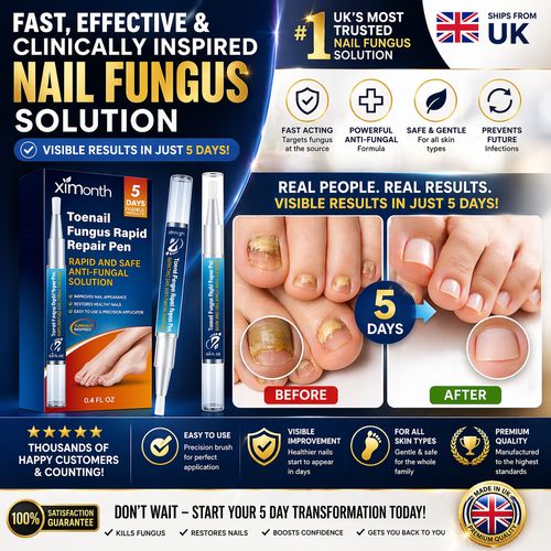 Nail Care Pen, 4Pcs Fungal Nail Pen, Nail Fungus Treatment for Toenail UK — image 1