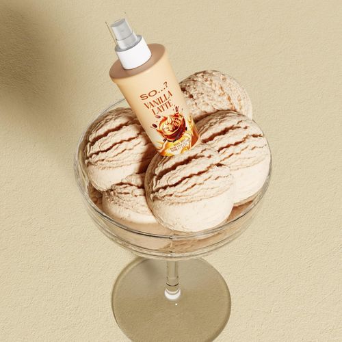 Convenient 150ml SO... Delish Vanilla Latte Body Mist - Mood-Boosting Spray — image 4