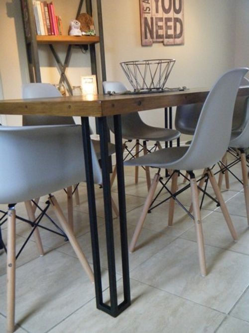 Metal Table Legs, custom made bar legs, breakfast bar legs, kitchen island legs