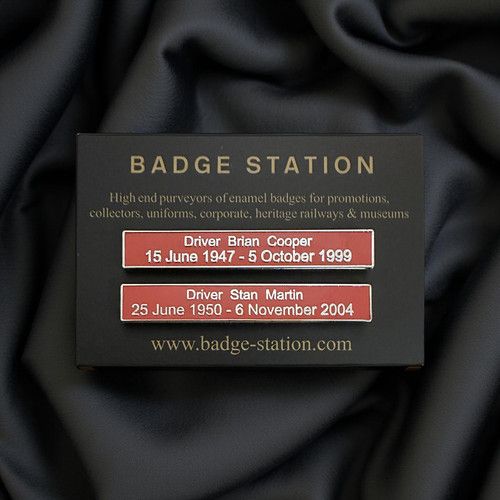 Celebrated Drivers, HST, lapel Enamel pin Badge