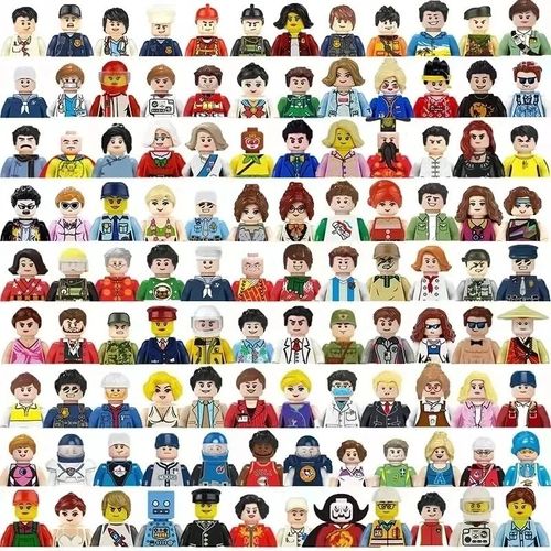 40x Minifigures Bundle Job Lot Random Lego Figures Mixed Characters — image 3