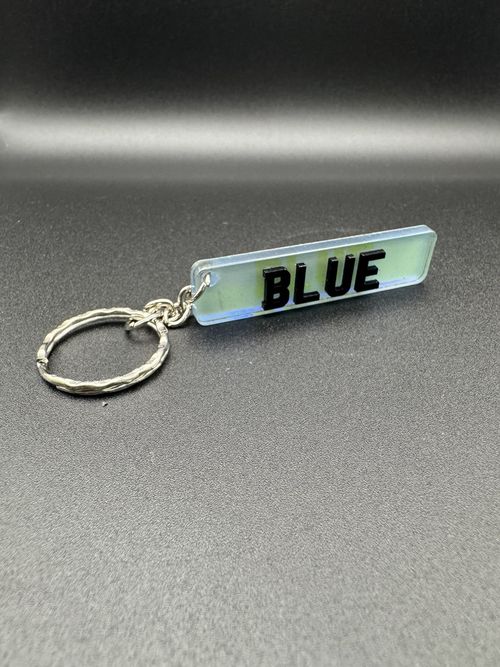 Personalised Gift Custom Name 4D Car Number Plate Keyring Custom Name Keychain — image 19