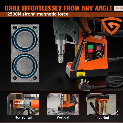 Electric Magnetic Drill Variable Speed Regulation Core Drilling Machine — image 8