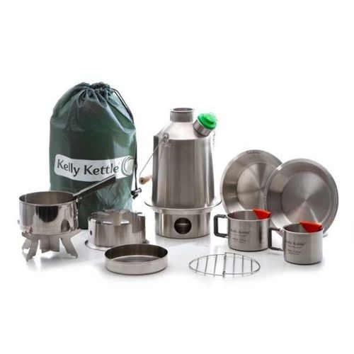 Kelly Kettle Ultimate 'Scout' Kit (Stainless steel) - VALUE DEAL Storm Kettle So — image 1