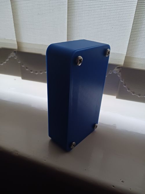 Blue plastic Enclosure  box.Hobby.Project Electronics. Led. circuit board. UK . — image 4