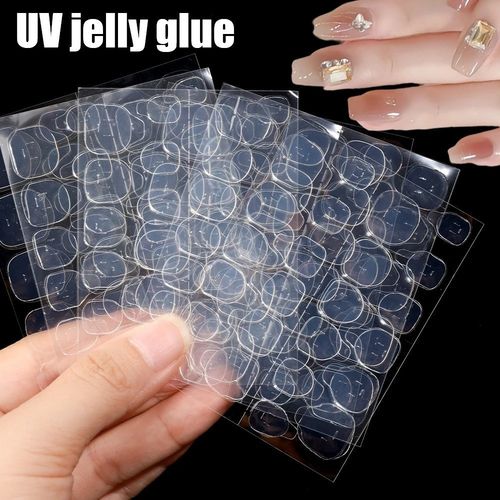 Nail Glue Tabs Adhesive Double-Sided Stickers for False Nails & Gel Manicure 120 — image 1