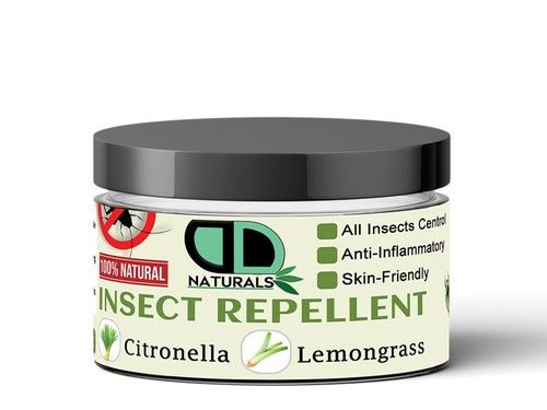 Natural Insect Repellent Balm With Citronella, Lemongrass For All Insect Control