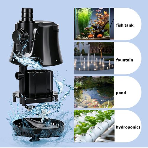 Water Pump 4500 Litres/hr  Submersible Fish Tank Aquarium Feature Pond Fountain — image 2