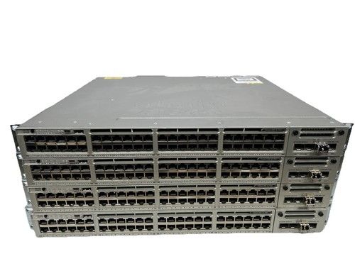 Cisco Catalyst WS-C3850-48F-L 48-Port Ethernet Switch + C3850-NM-2-10G