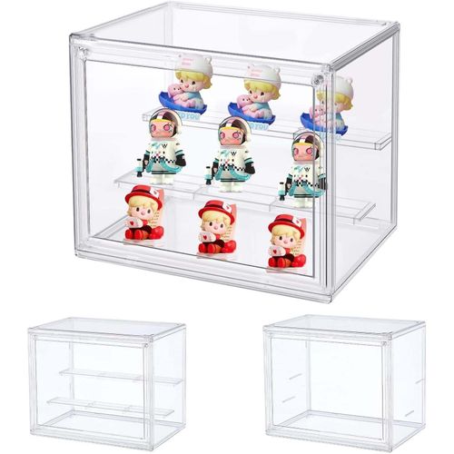 Acrylic Display Case Dustproof Showcase Clear Display Box for Figure Model Craft — image 12