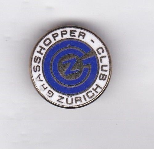 Grasshoppers Zurich ( Switzerland ) - lapel badge brooch  fitting