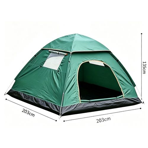4 Person Easy Pop Up Tent Waterproof Automatic Setup 2 Doors-Instant Family Tent — image 21