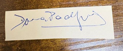 Cricket Autograph - Surname P (Multiple Players Available) — image 1