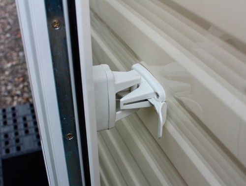 Static Caravan Door Clip Catch Retainer Holder Lever Touring Boat Door Stay Open