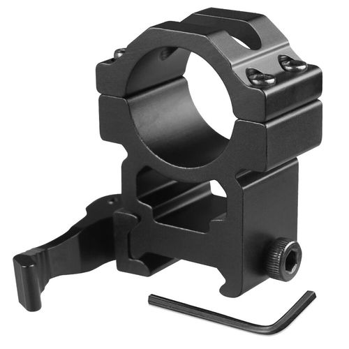 Quick Release 25mm Ring Tactical Scope Mount Adapter 20mm Picatinny Rail — image 7