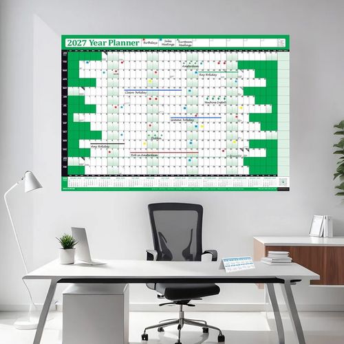 2027 Wall Calendar Year Planner Chart 14 Months Calender ✔WIDEST RANGE ON EBAY — image 8