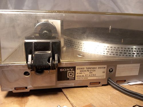 Vintage Sony PS-212A Direct Drive Automatic Turntable Record Player — image 8