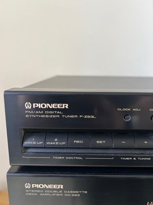 Pioneer DC-Z83 Stereo Double Cassette Deck Amplifier & FZ93L Tuner Set - Working — image 8