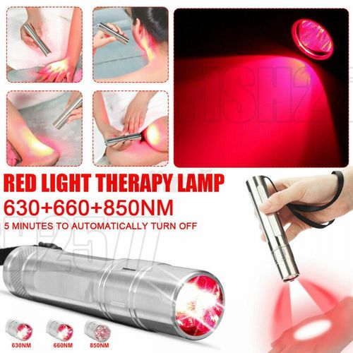 Red Light Therapy Device for Pain Relief Infrared Lamp Handheld 630/660/850nm UK — image 3