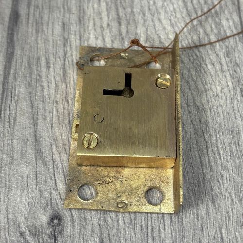 Royal Mail Post Box Brass Lock & 2 Keys Set Replacement Reproduction - New — image 2