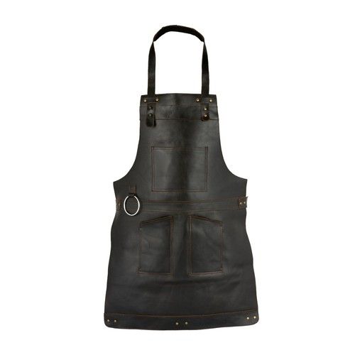 Chocolate Real Leather Apron Butcher Apron -Cook Apron -BBQ Apron - Apron Gift
