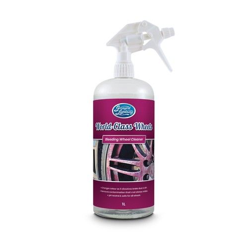 Greased Lightning Bleeding Alloy Wheel Cleaner 1L World Class Wheels