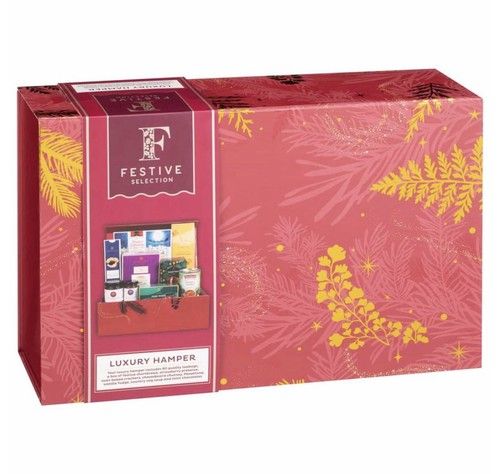 Festive Selection Luxury Christmas Food Hamper Ideal Xmas Gift Hamper Box 1.4kg