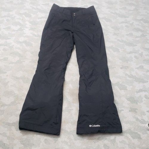 Columbia Snow Pants Womens Small Black Insulated Ski Snowboard Outdoor