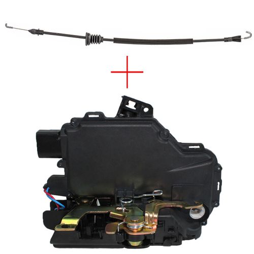 Centralized lock cable front left door handle for Bora Golf 1J4837085 — image 9