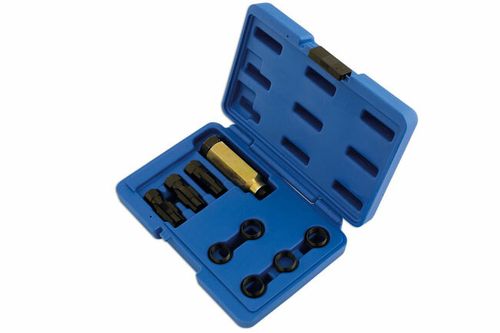 LASER TOOLS OXYGEN LAMBDA SENSOR THREAD REPAIR TOOL KIT TAPS + COLLARS + NUTS — image 2