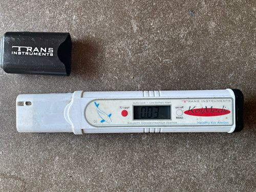 Trans Instruments KoiMedic Salinity Meter Salt Tester Pen w/ Cap S0553