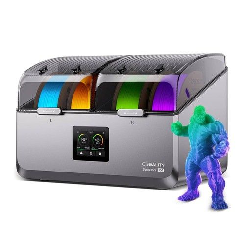 Creality 4 Spools Filament Dryer SpacePi X4 Storage Box Dual Chambers Max 85℃
