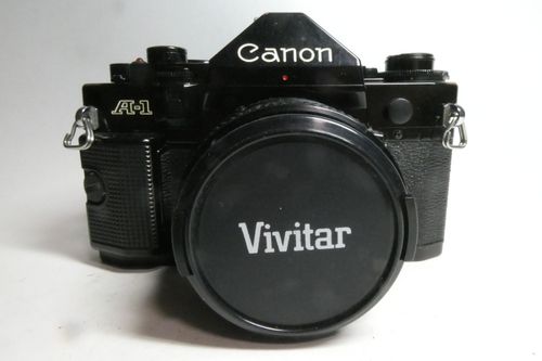 Canon A-1 Classic Tested SLR Camera & Canon FD 50mm f1.8 Prime Lens #1323913 — image 2