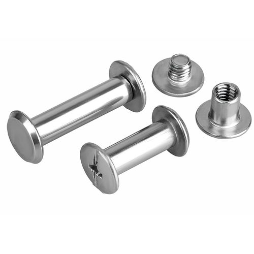 Chicago Screws A2 Stainless Steel Belt Bolt Craft Stud Bind Rivet Binding — image 4