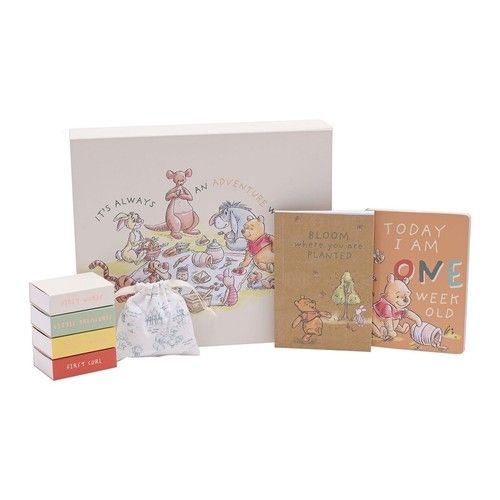 Disney Winnie The Pooh Keepsake Box &amp; Milestone Cards
