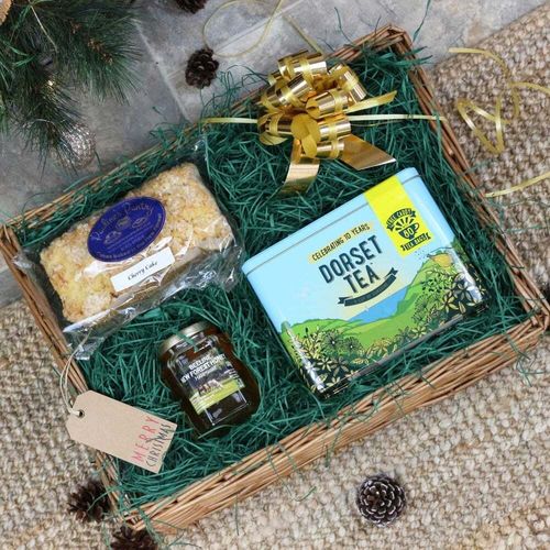 Padstow Wicker Willow Storage Tray Hamper Basket Bread Fruit Gift Large Small — image 3