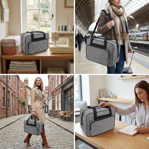 Sewing Machine Bag with Multiple Pockets & Shoulder Strap Universal Car — image 9