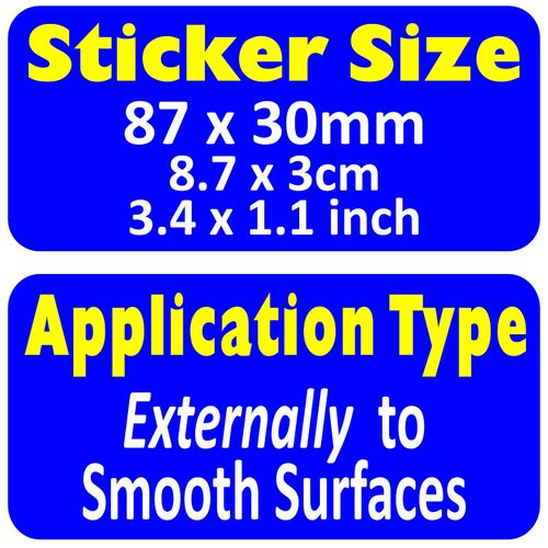 5 x Bike Fitted with a Shark GPS Tracking Device External Stickers Security G51E — image 2