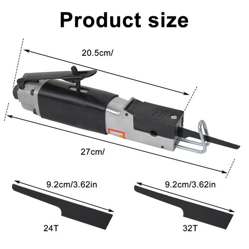 Air Body Hacksaw Hack Saw Reciprocating Air Saw Pneumatic Air Body Cut Off Tool — image 11