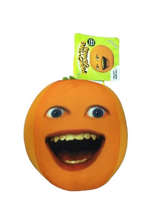 CHILDRENS TOY ANNOYING ORANGE TALKING PLUSH SOFT TOY VARIOUS PHRASES 20cm NEW