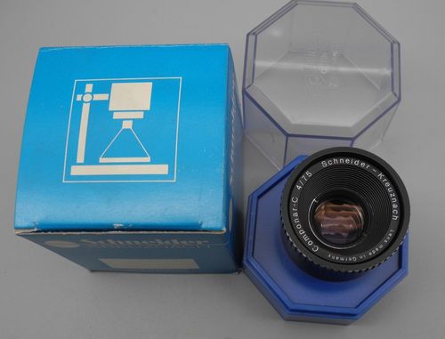 Schneider-Kreuznach Componar-C 4/75 Magnifying Lens Original Packaging — image 5