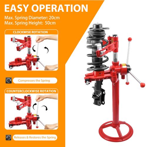 Universal Workshop Strut Coil Spring Compressor Manual Coil Spring Tool 2200lb — image 11