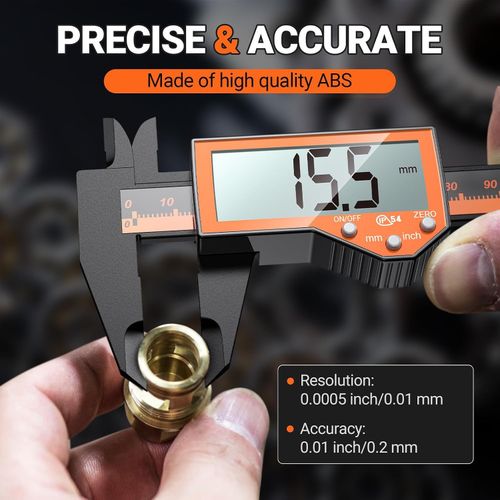 Digital Vernier Caliper 150mm Electronic Measuring Tool, LCD Screen, Mm/Inch — image 4