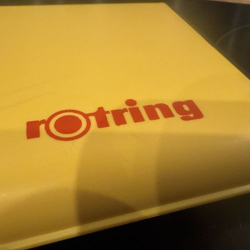 Vintage Rotring Masterbow Compass Extension Bar Technical Drawing Drafting case — image 4