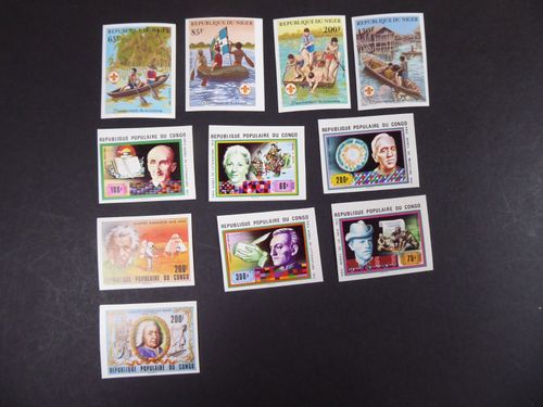 Boy Scouts/Famous People, Excellent Slg. unc. Series, blocks + special block series — image 4