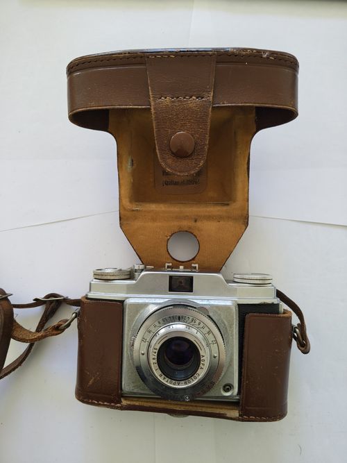 Agfa Super Silette 35mm Vintage Rangefinder Camera with Case — image 2