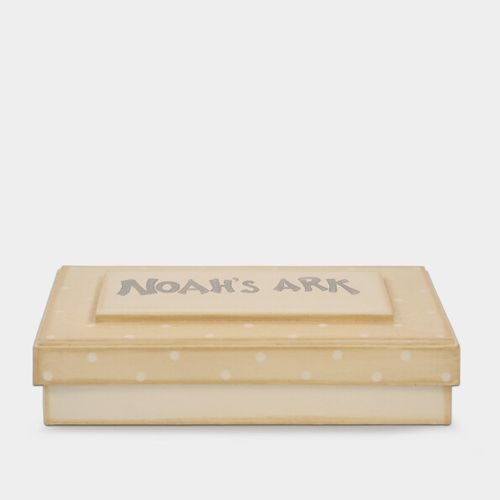 Little Noah's Ark Hand Carved Christening Christmas Birthday Gift Boxed Keepsake — image 2