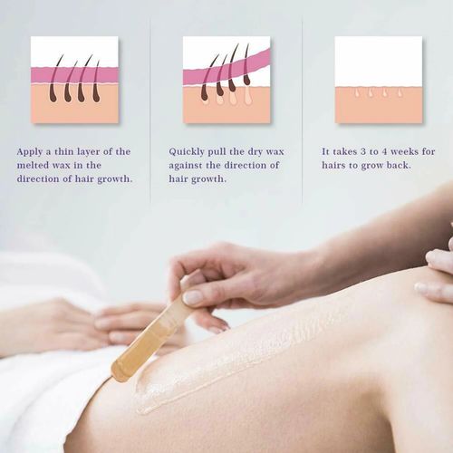 Wax Kit Wax Warmer Wax Heater Hair Removal for Man and Woman Sensitive Skin — image 8