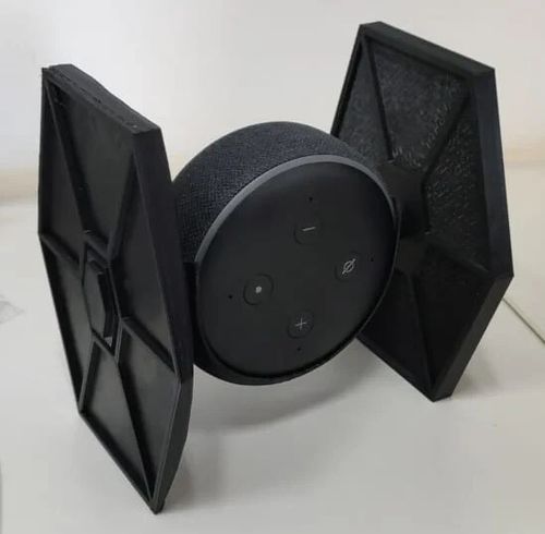 TIE Fighter Echo Dot 3rd Gen Stand | Star Wars Display Dock | 3D Printed Speaker — image 2