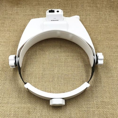 Magnifying Glass Lens LED Light Visors Head Loupe Jeweler Headband Magnifier — image 5